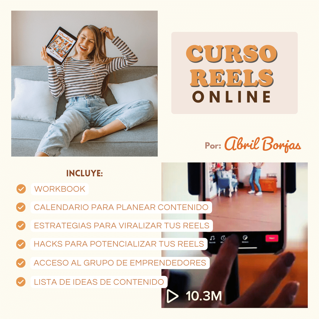 Curso de Reels Online BÁSICO 13 de mayo