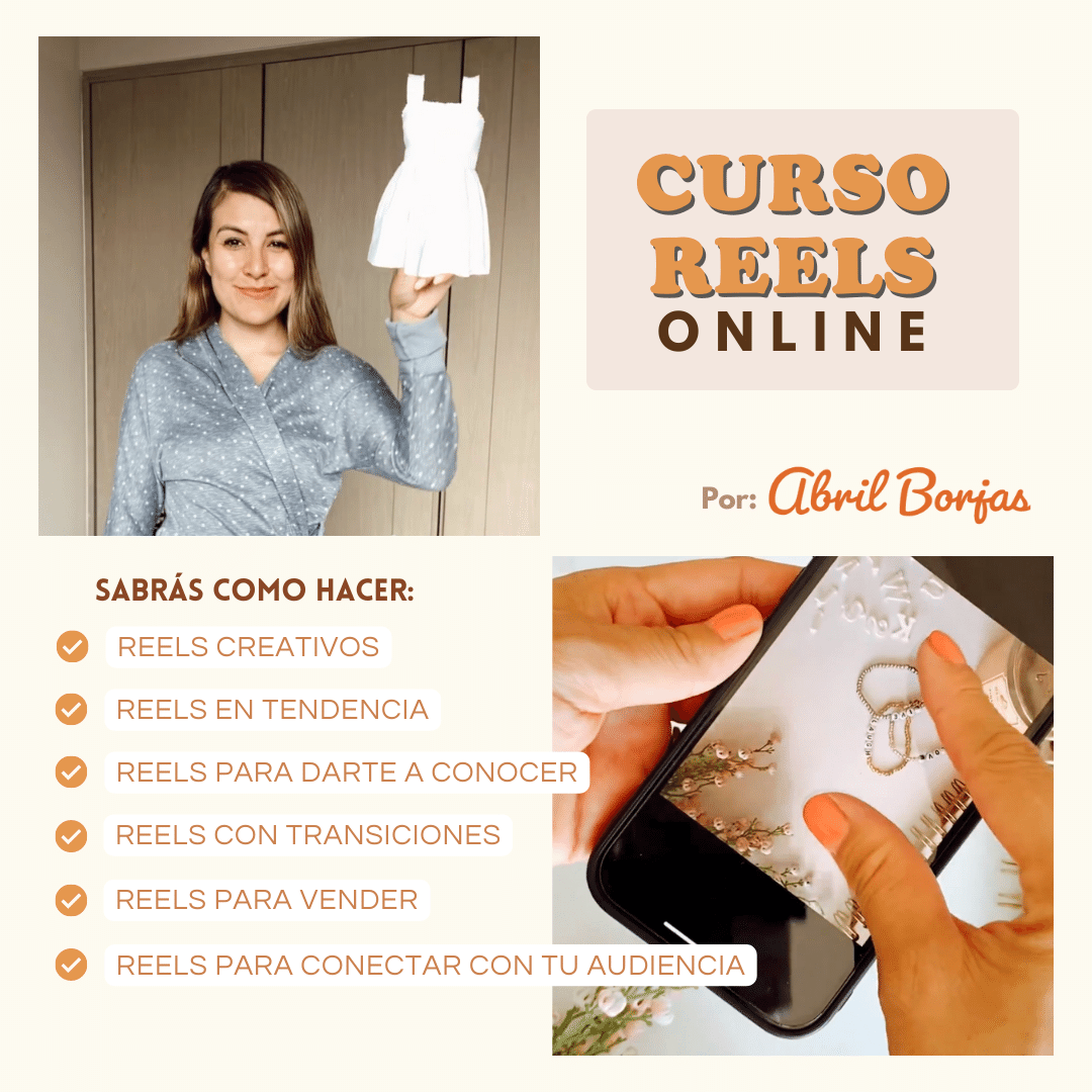 Curso de Reels Online BÁSICO 13 de mayo