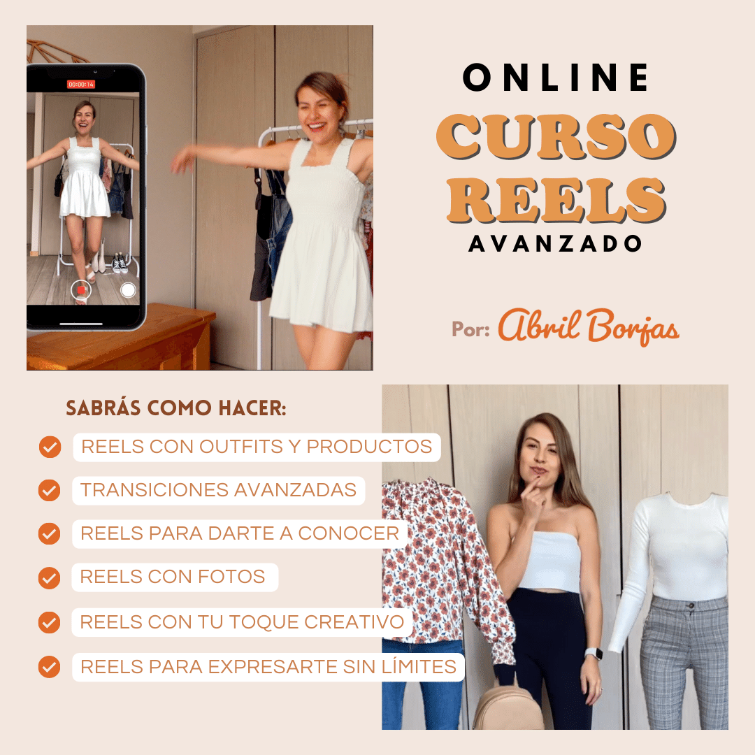 Curso de Reels AVANZADO Online 08 de abril